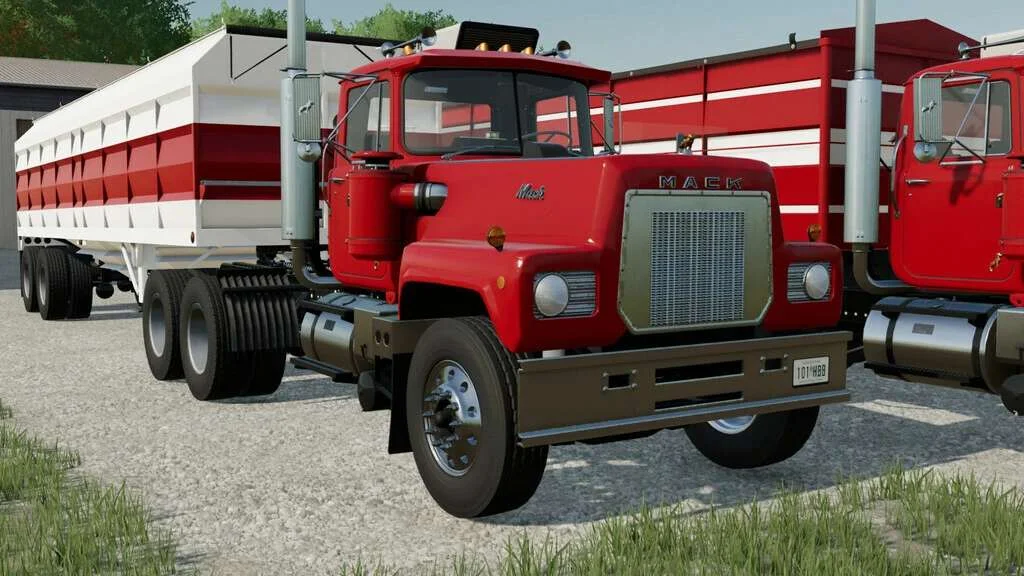 Mack Grain Hauling Pack v2.0 FS22 FS22 Mod Free Download