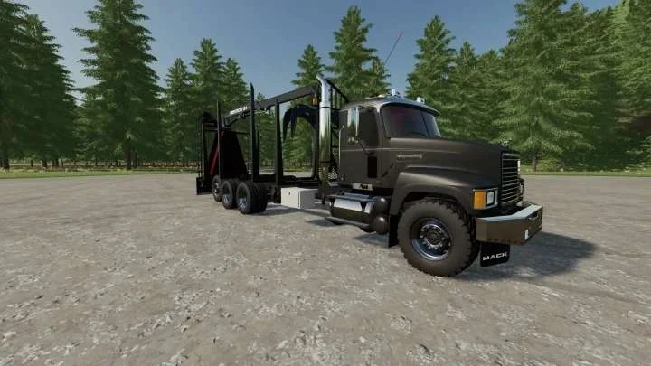 Mack Rear Loader Truck v1.0 FS22 FS22 Mod Free Download