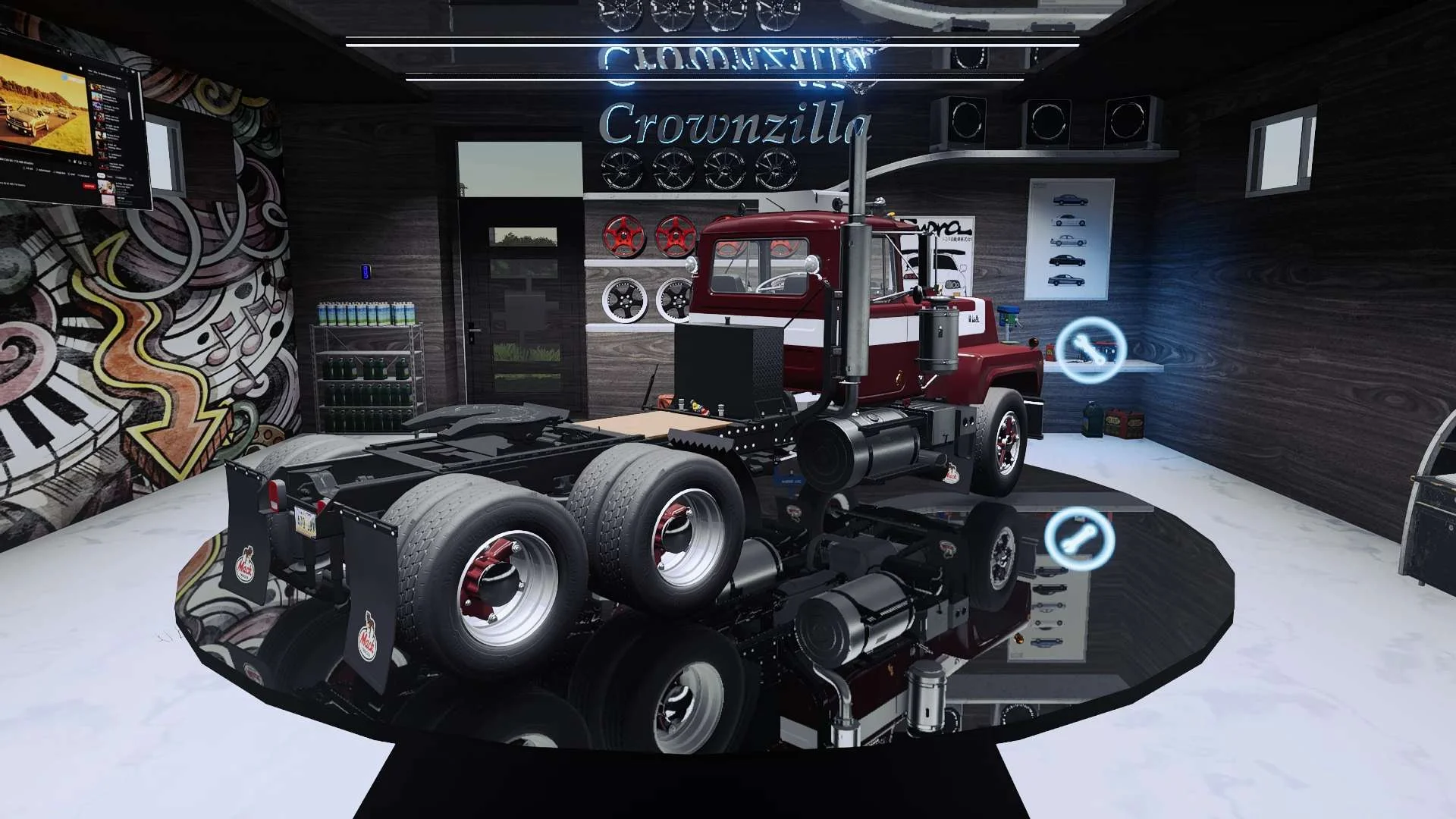 Mack RS700/Super-Liner Pack V1.0 FS22 FS22 Mod Free Download