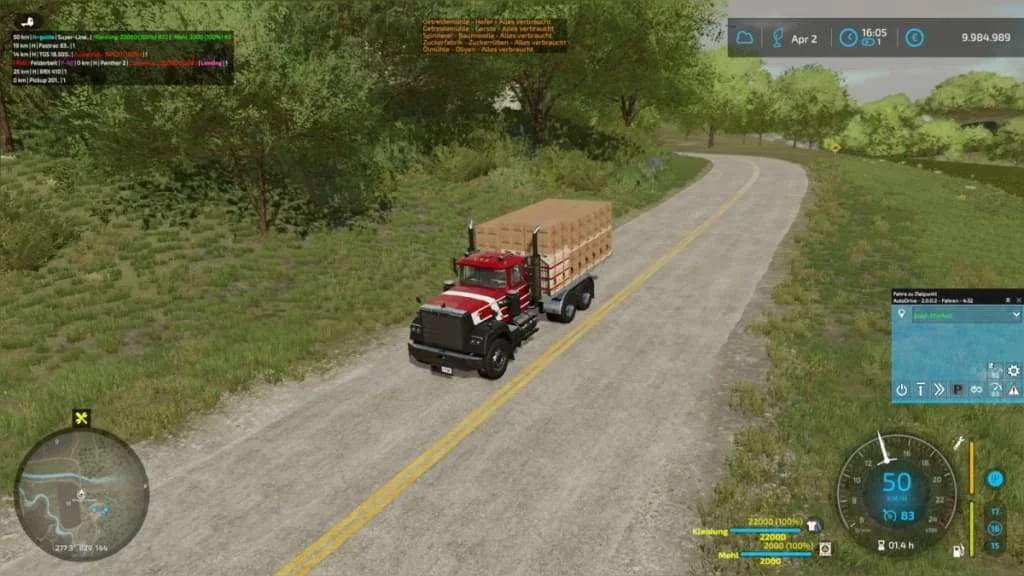 MACK Super-Liner 6×4 Autoload v1.0.3 FS22 FS22 Mod Free Download