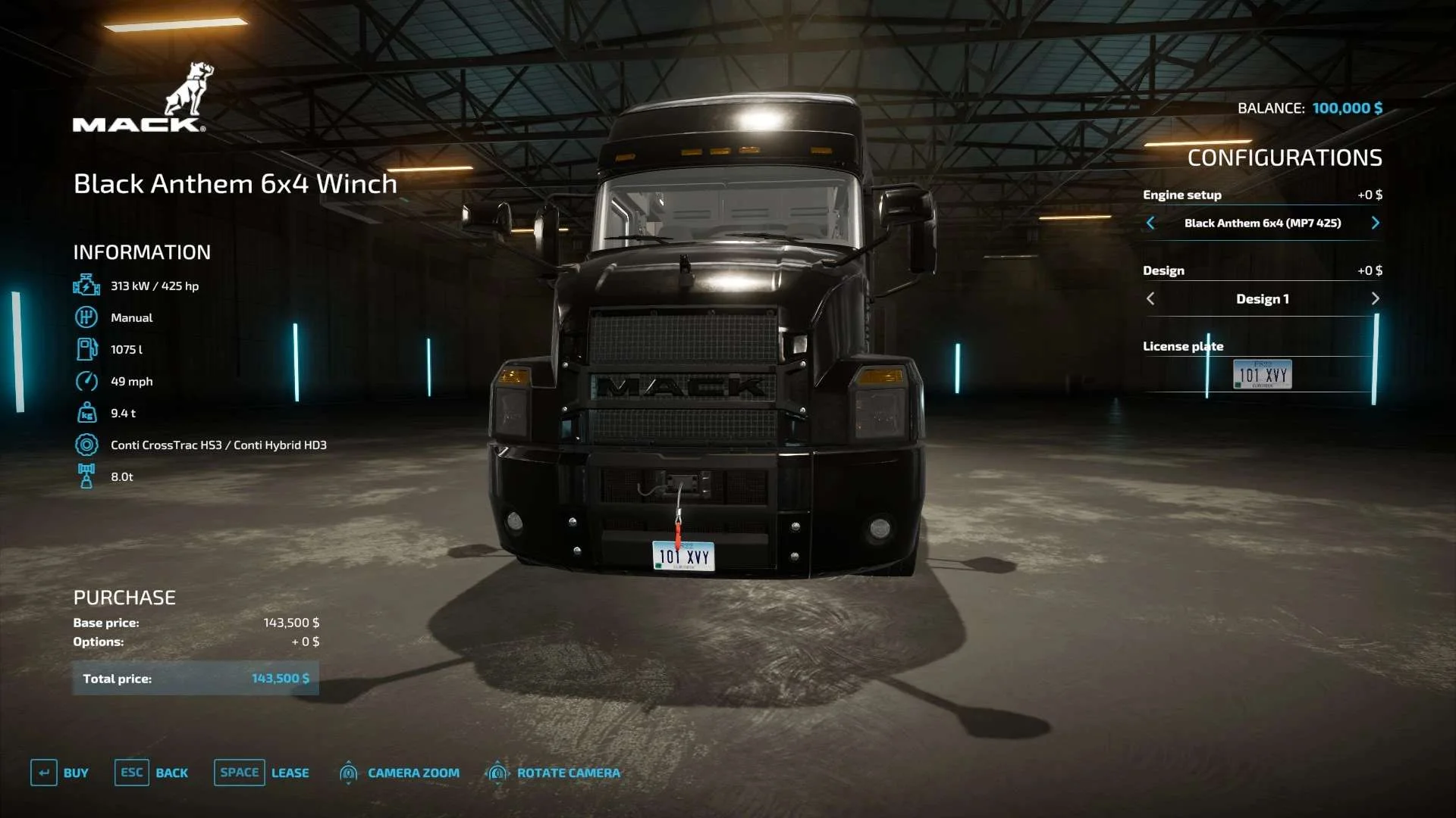 Mack Trucks with Winch v1.0 FS22 FS22 Mod Free Download