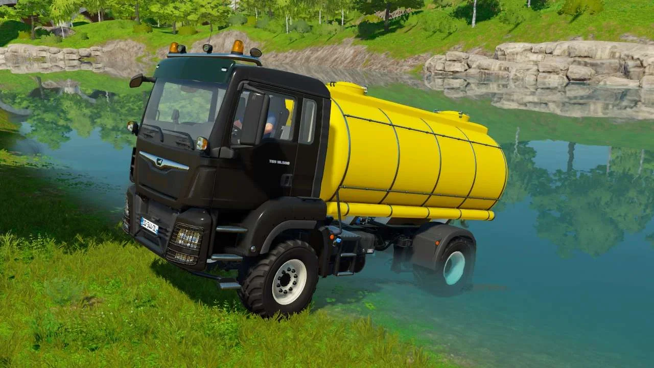 Man 4×4 Tanker v1.0 FS22 FS22 Mod Free Download