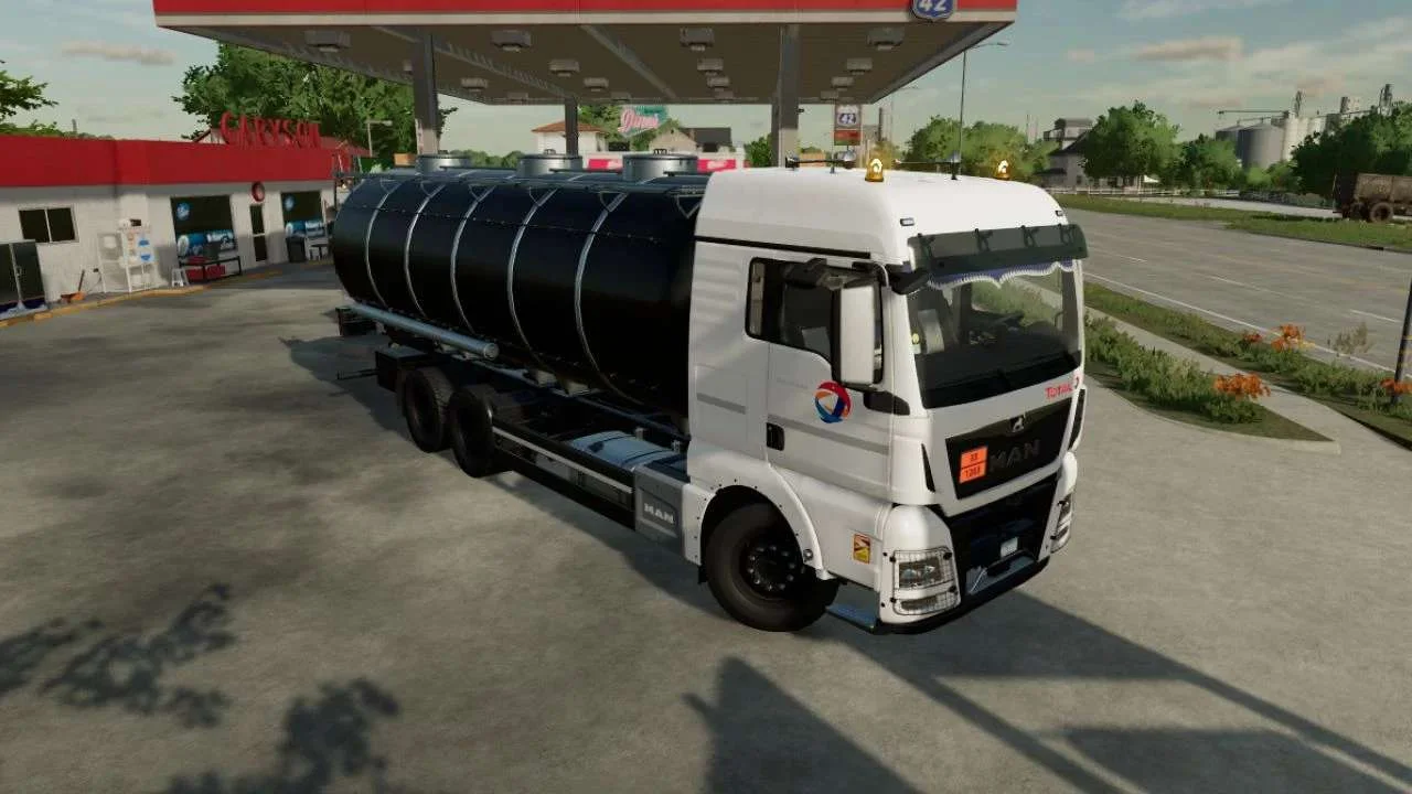 MAN 6×4 Tank Total v1.0 FS22 FS22 Mod Free Download