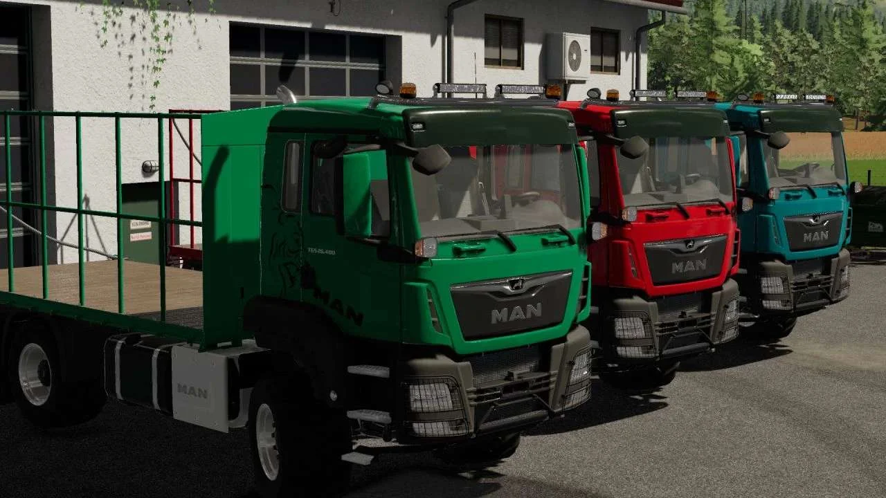 MAN Bale transporter v1.0 FS22 FS22 Mod Free Download