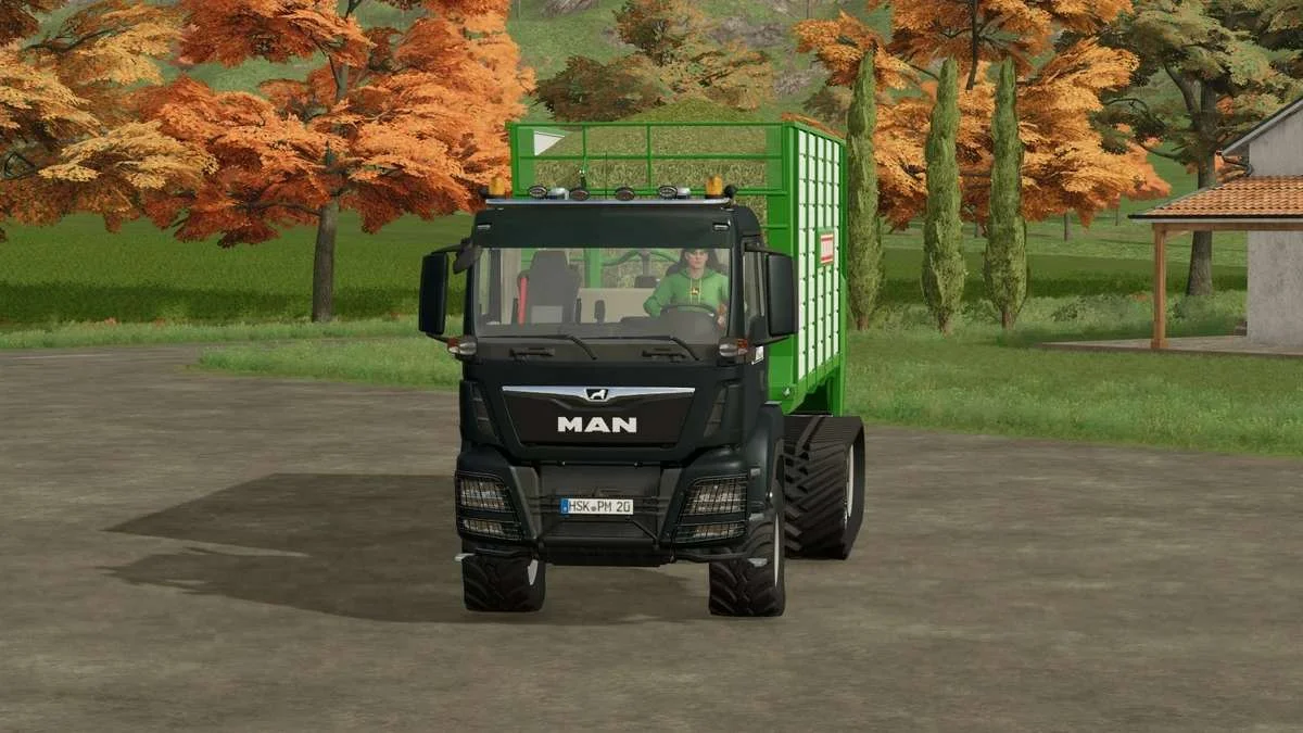 Man Hoovertrack HKL v1.0 FS22 FS22 Mod Free Download