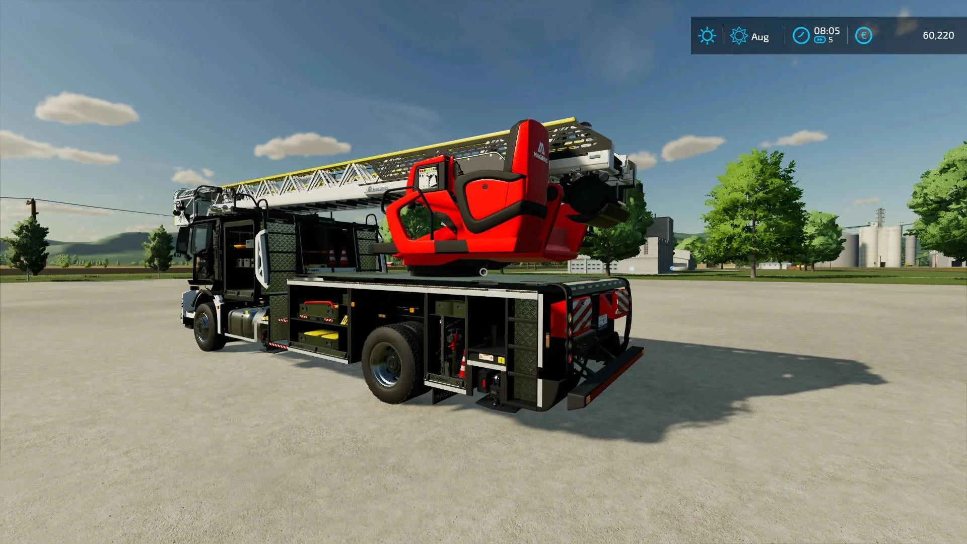 MAN M32L-AS-TGS 18510 DLK Magirus v1.0 FS22 FS22 Mod Free Download