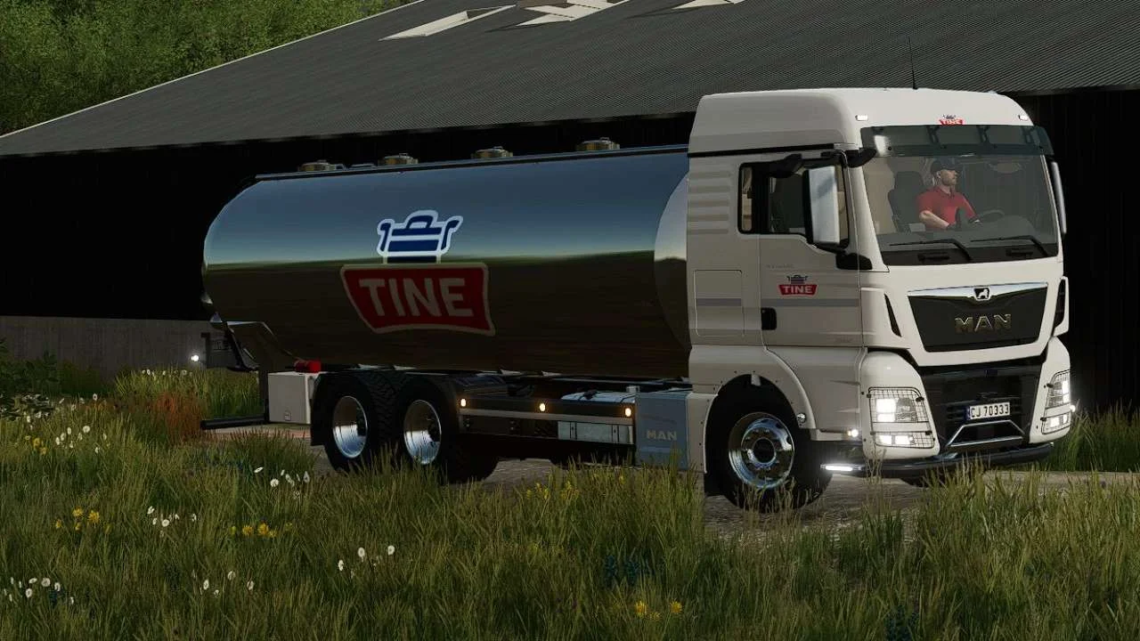 MAN Milk Transport v1.0 FS22 FS22 Mod Free Download