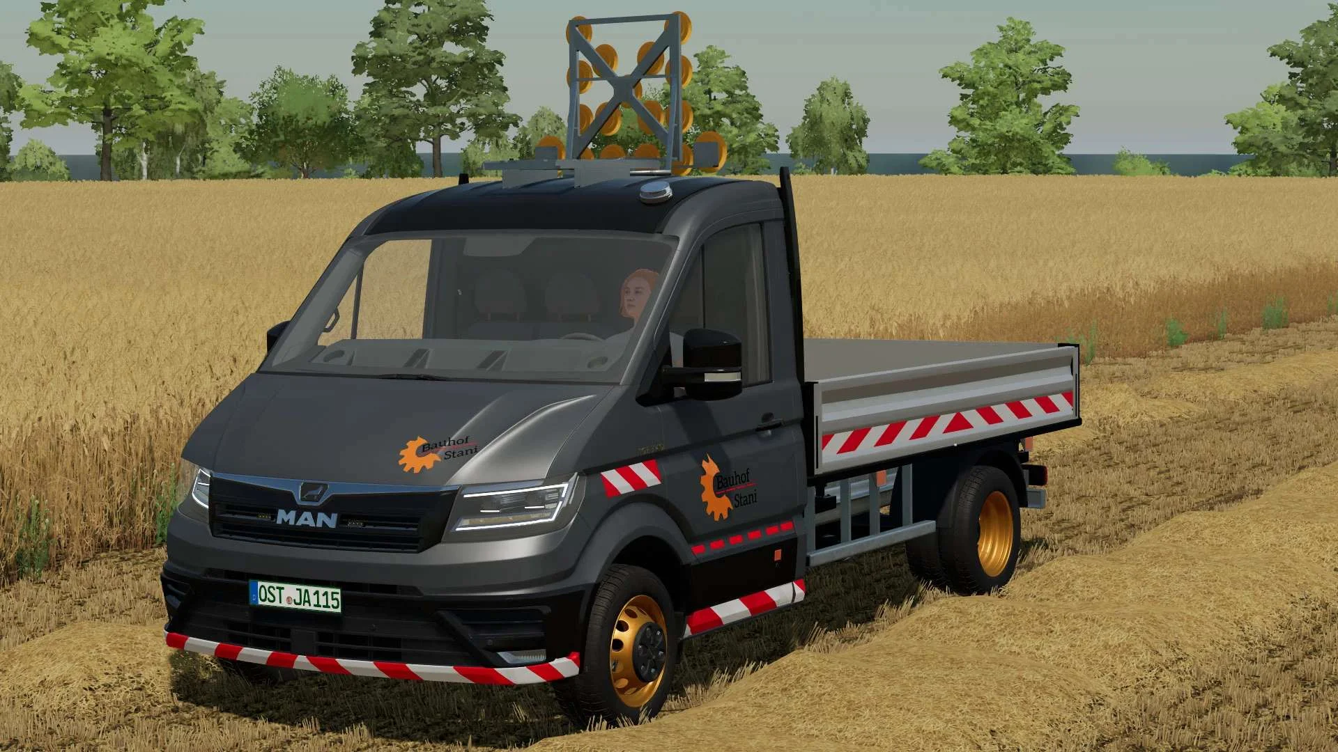 MAN TGE 3140 Pritsche v1.0 FS22 FS22 Mod Free Download