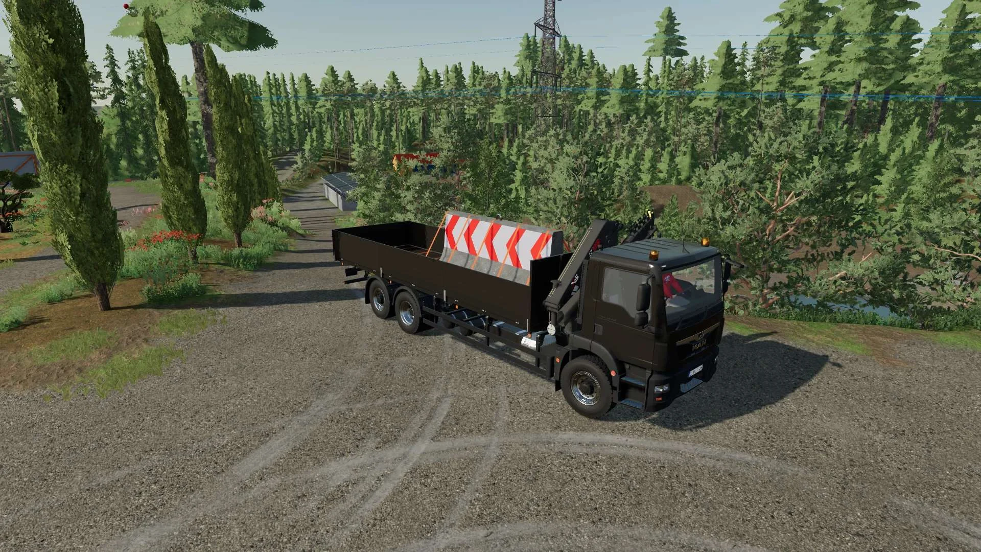 MAN TGM 26.320 6×2 HIAB XS Crane v1.0 FS22 FS22 Mod Free Download