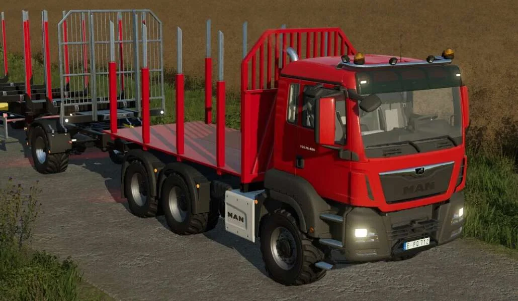 MAN TGS 18/26 Series Agro V1.0 FS22 FS22 Mod Free Download