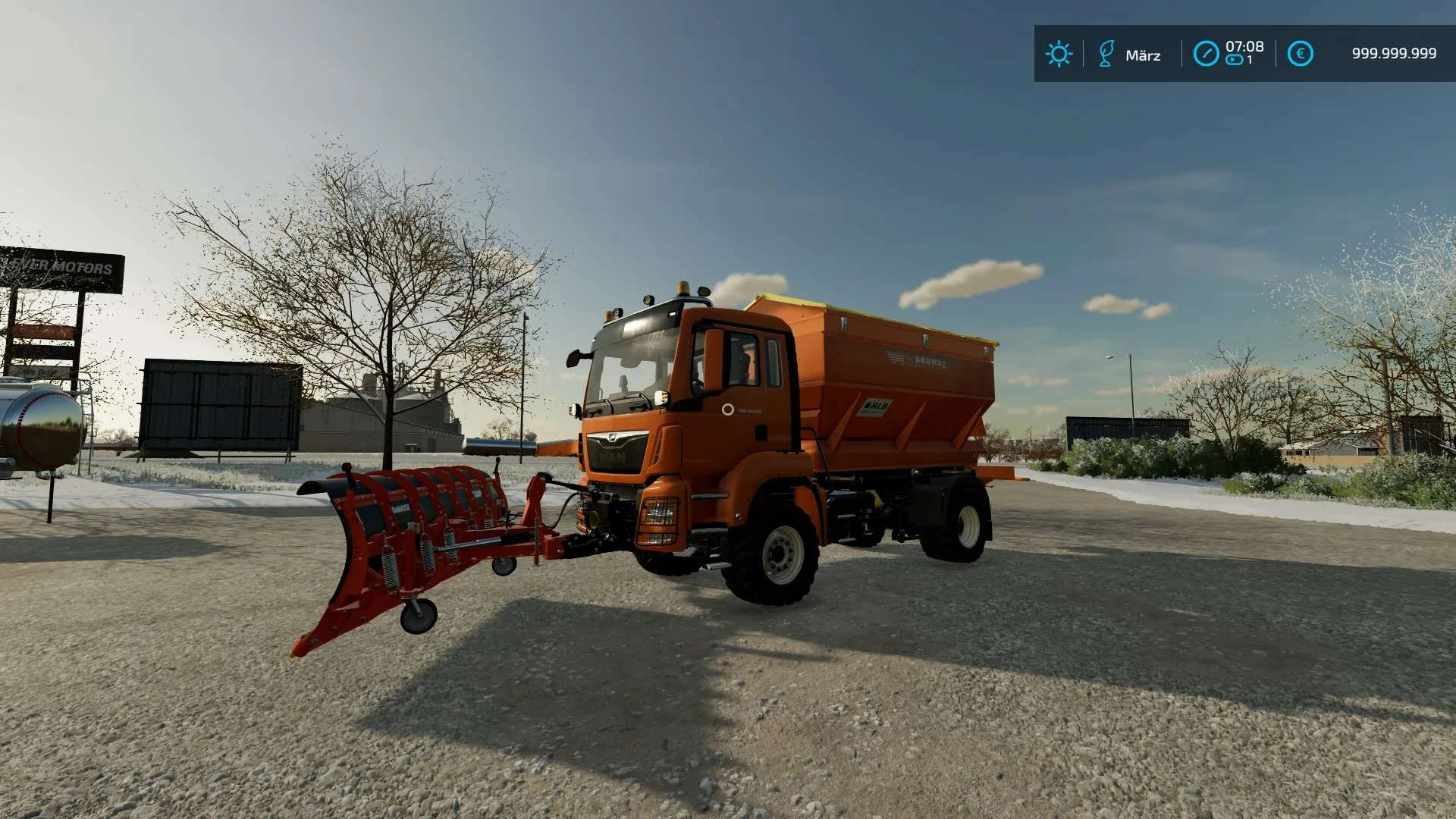 MAN TGS 18.500 4×4 Turbo + Krampe SB3060 v1.0.1 FS22 FS22 Mod Free Download