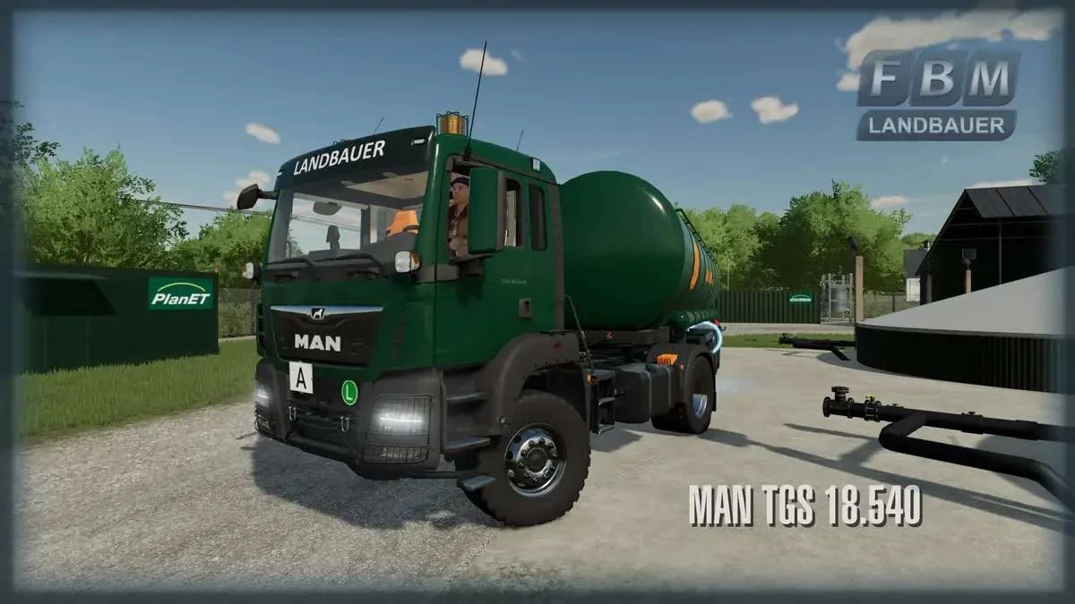 MAN TGS 18.540 v1.0.1 FS22 FS22 Mod Free Download