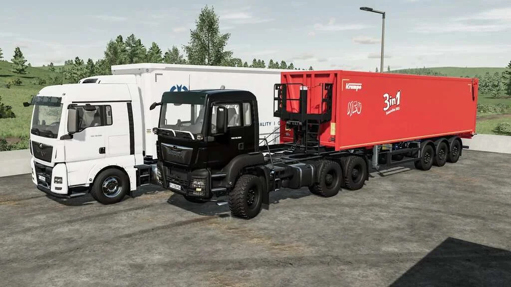 MAN TGS 18 6×6 v1.0 FS22 FS22 Mod Free Download