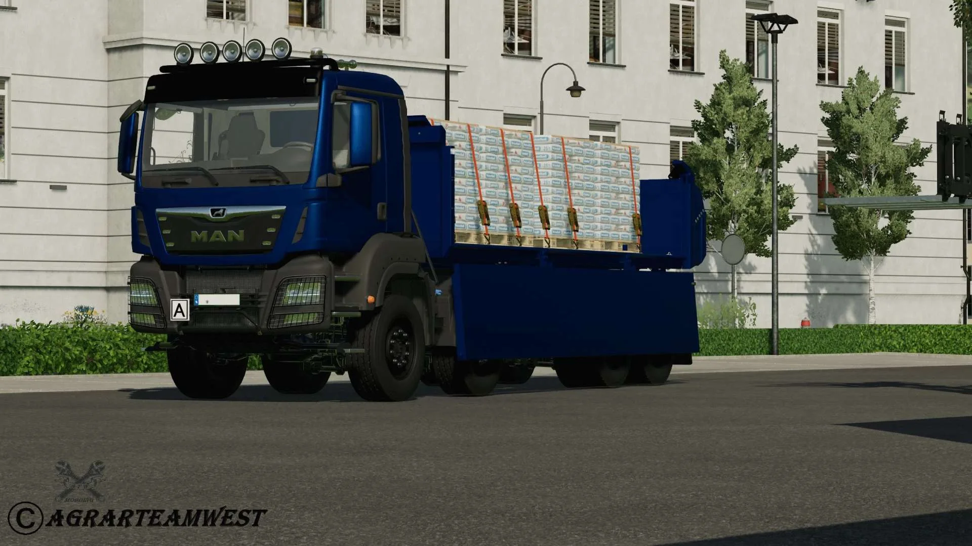 MAN TGS 4 Achs Kipper v1.0 FS22 FS22 Mod Free Download
