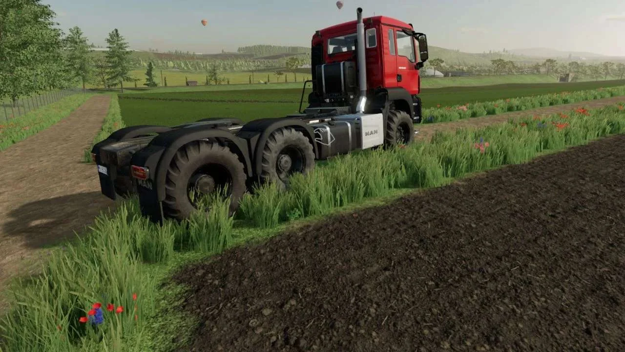 MAN TGS 6×6 Edited v1.1 FS22 FS22 Mod Free Download