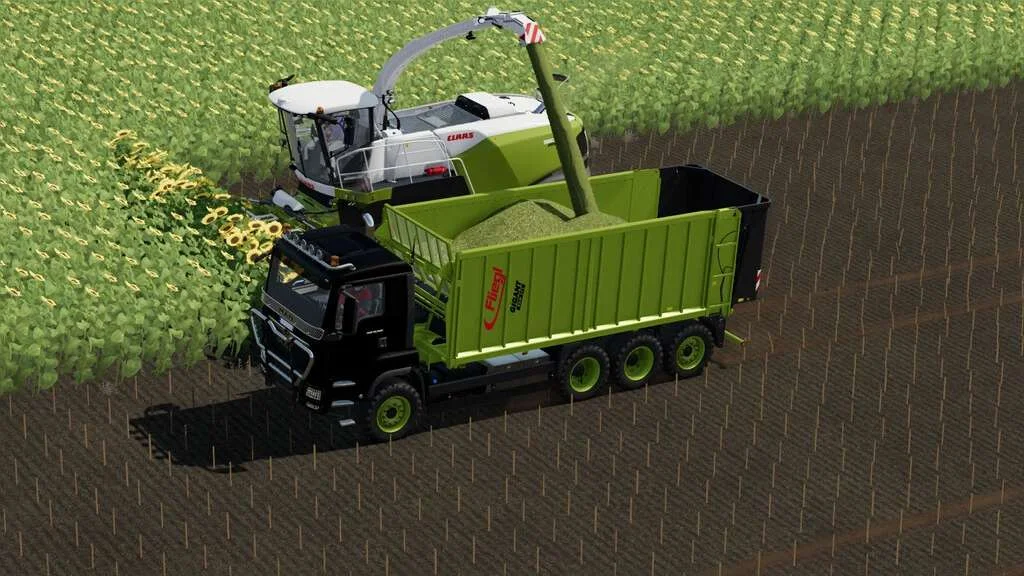 MAN TGS Fliegl AgroTruck v1.0 FS22 FS22 Mod Free Download