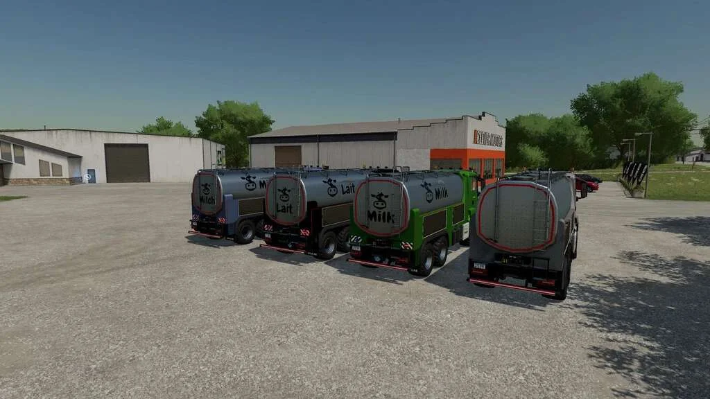 MAN TGS Milk Truck v1.0 FS22 FS22 Mod Free Download