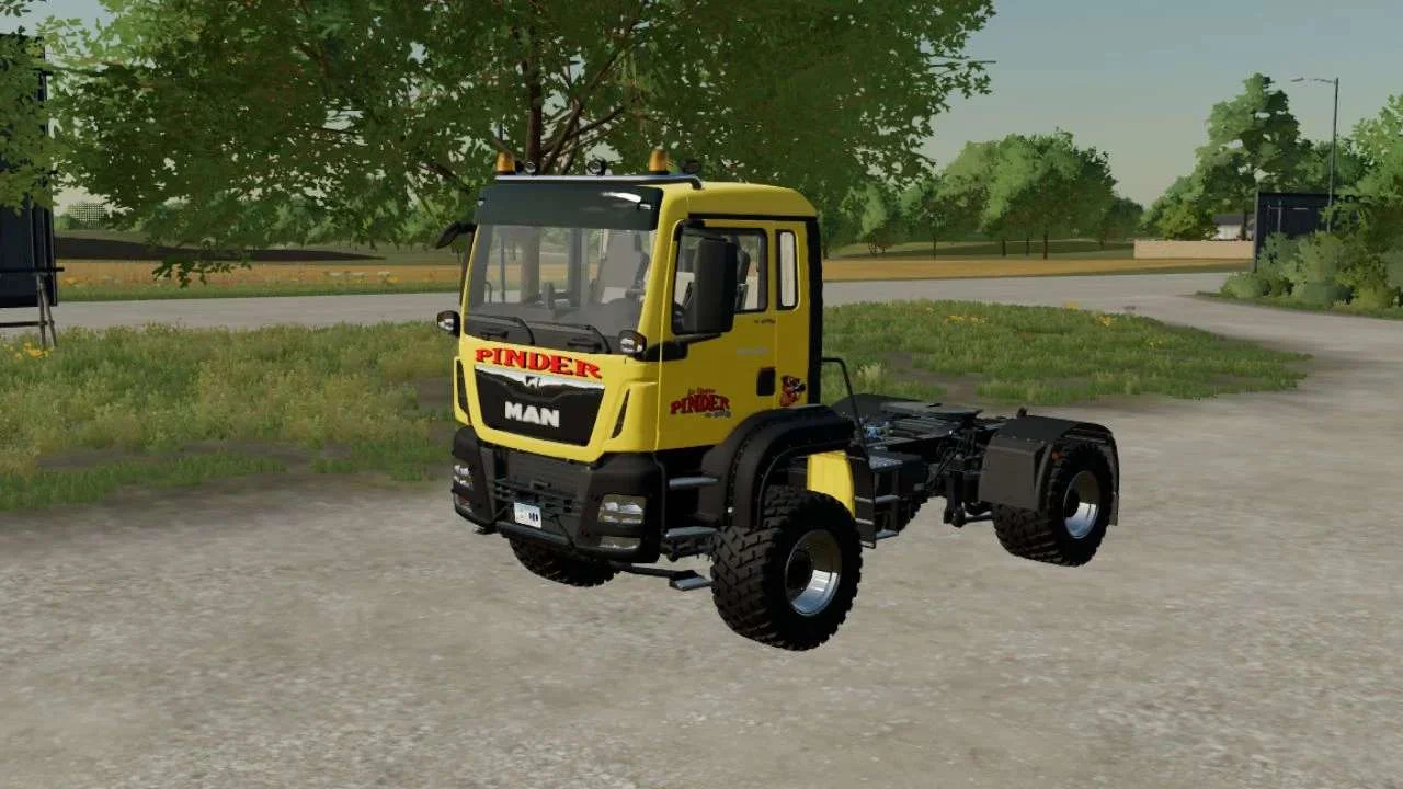 MAN TGS Pinder v1.0 FS22 FS22 Mod Free Download