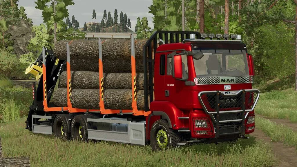 MAN TGS Shortwood Pack v2.0 FS22 FS22 Mod Free Download