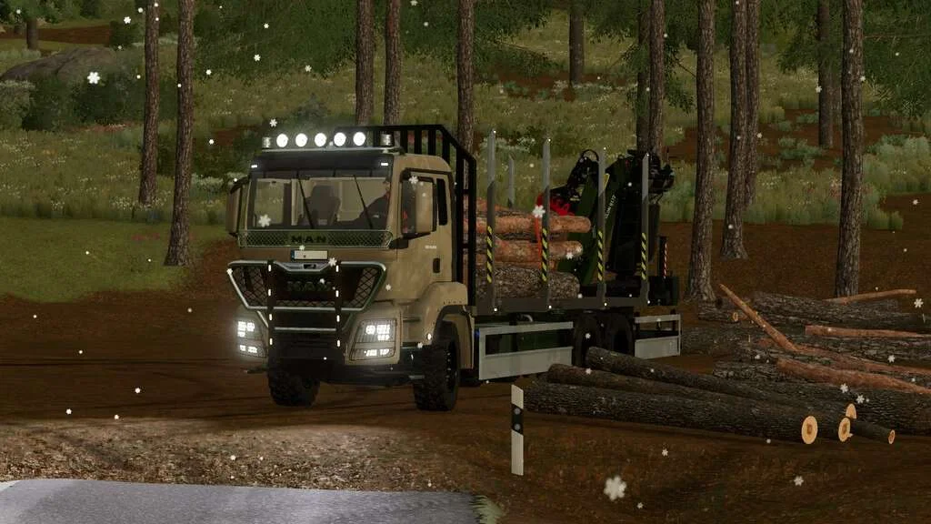 MAN TGS Shortwood v1.0.0.1 FS22 FS22 Mod Free Download