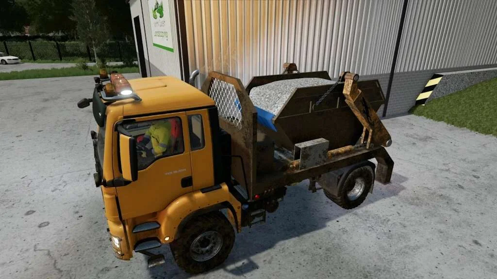 MAN TGS Skip Loader v1.0 FS22 FS22 Mod Free Download