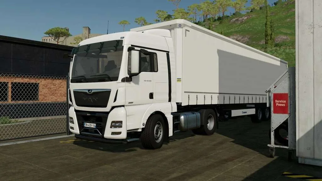 MAN TGX 18.500 4×2 v1.1 FS22 FS22 Mod Free Download