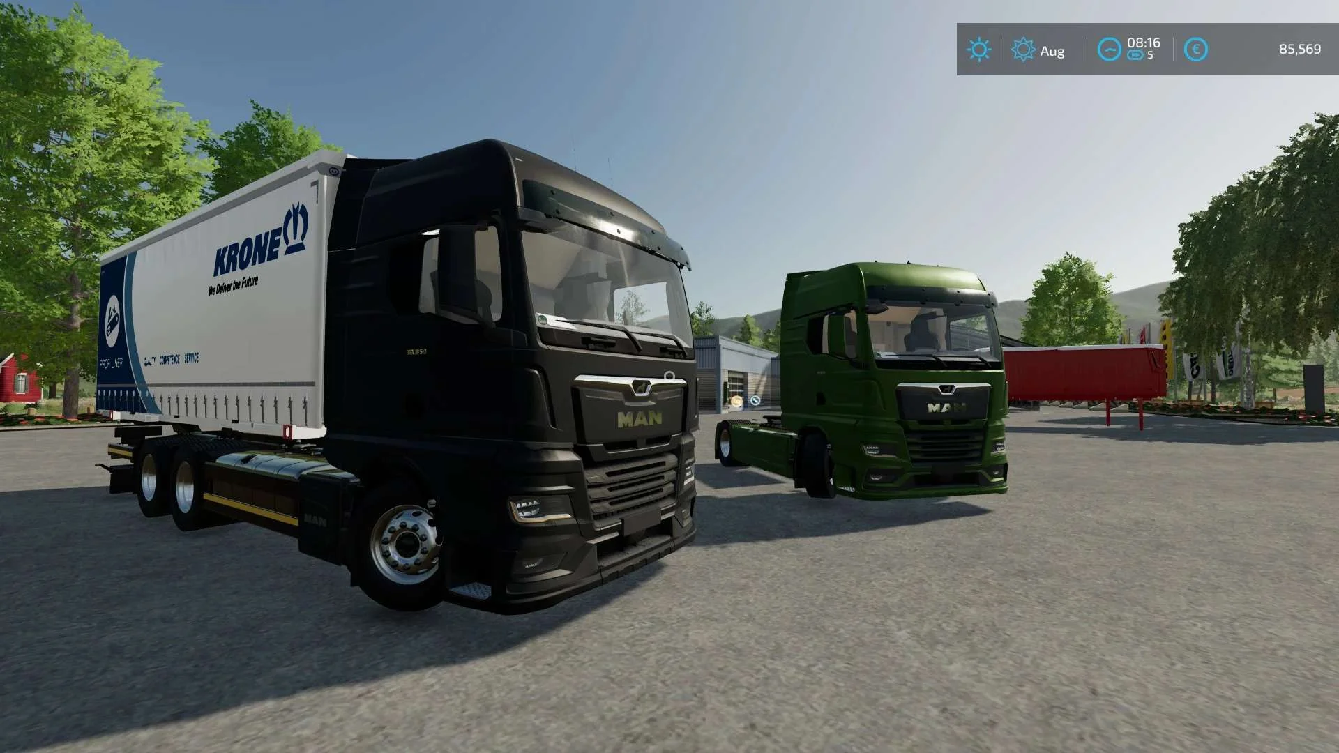MAN TGX 2020 + Swap bodies Addon v1.0 FS22 FS22 Mod Free Download