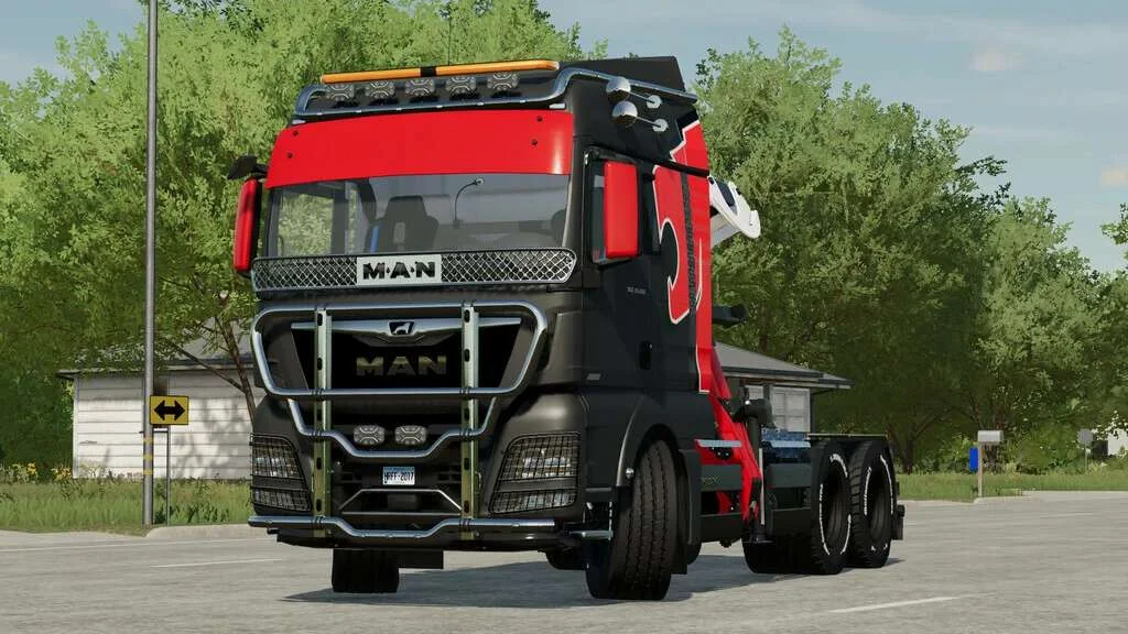 MAN TGX Forest Semi-Truck v2.0.0.1 FS22 FS22 Mod Free Download