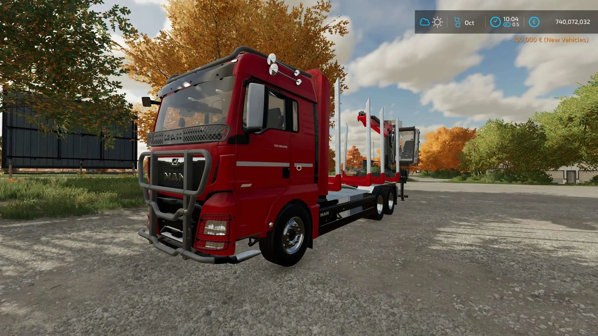 Man TGX Forestry Truck v1.0 FS22 FS22 Mod Free Download