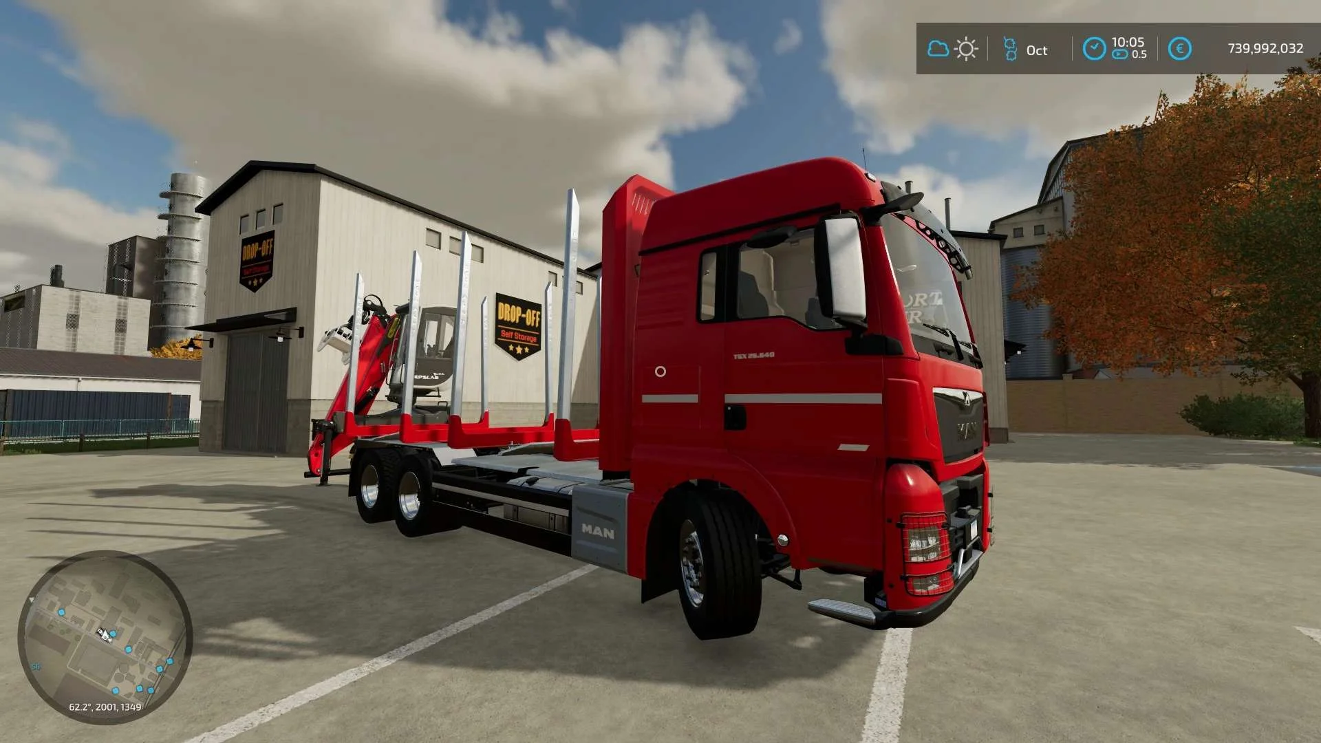 MAN TGX26640 with Cranecabin v1.0 FS22 FS22 Mod Free Download