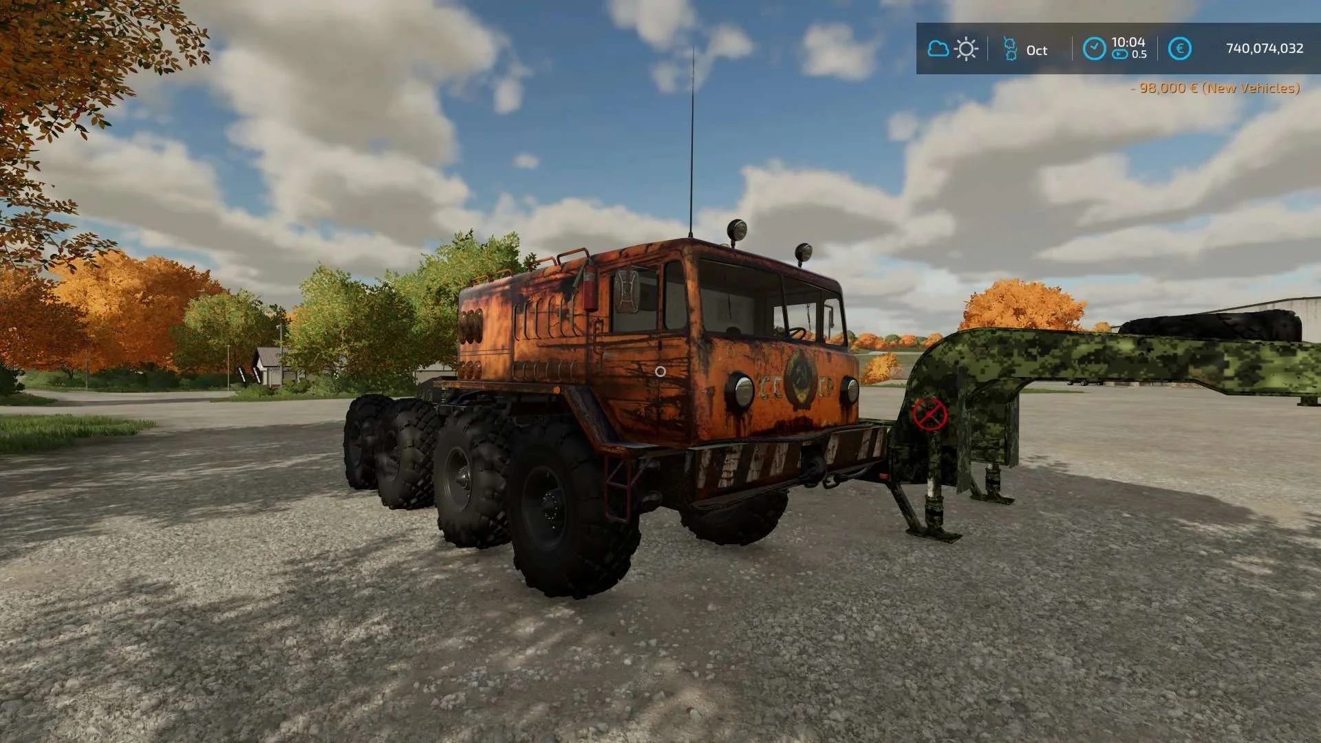 MAZ 537 Hurricane v1.0 FS22 FS22 Mod Free Download
