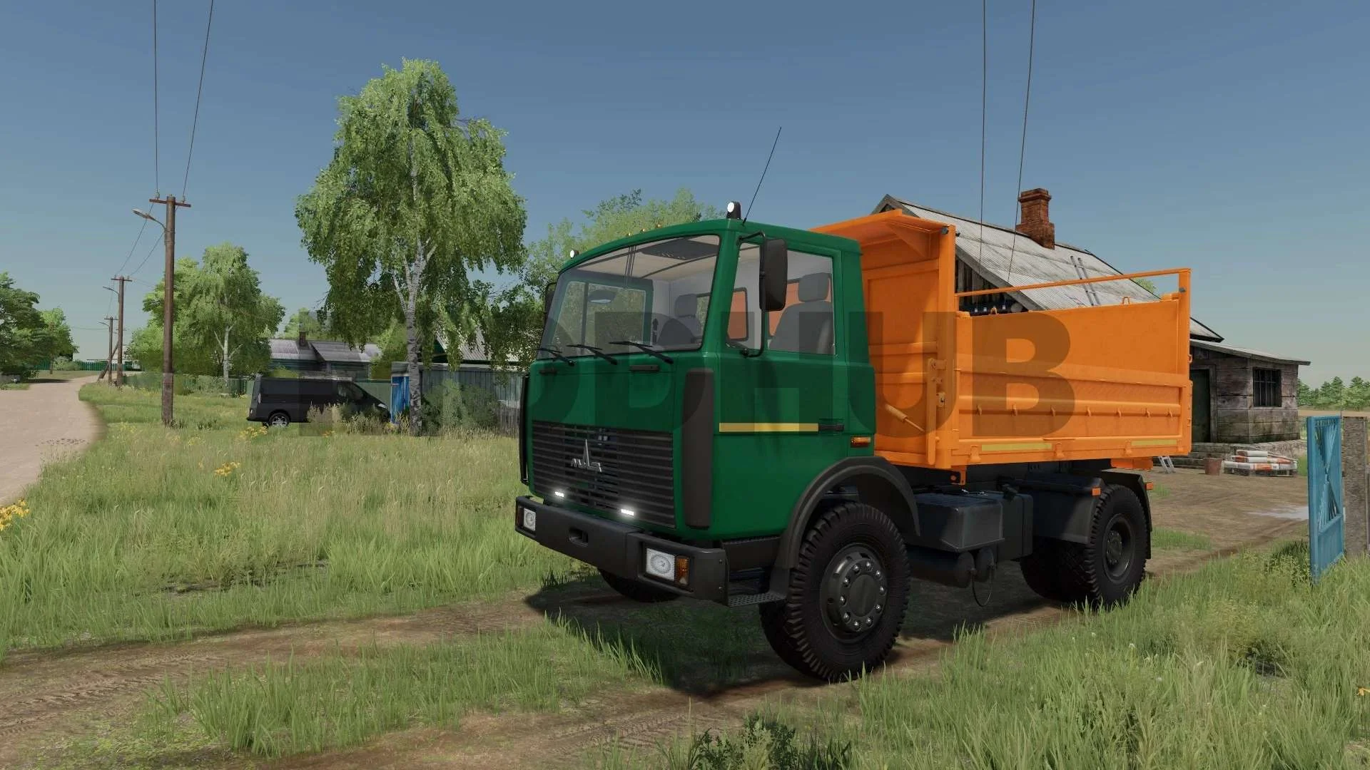 MAZ-5551 A2 v1.0.0.1 FS22 FS22 Mod Free Download
