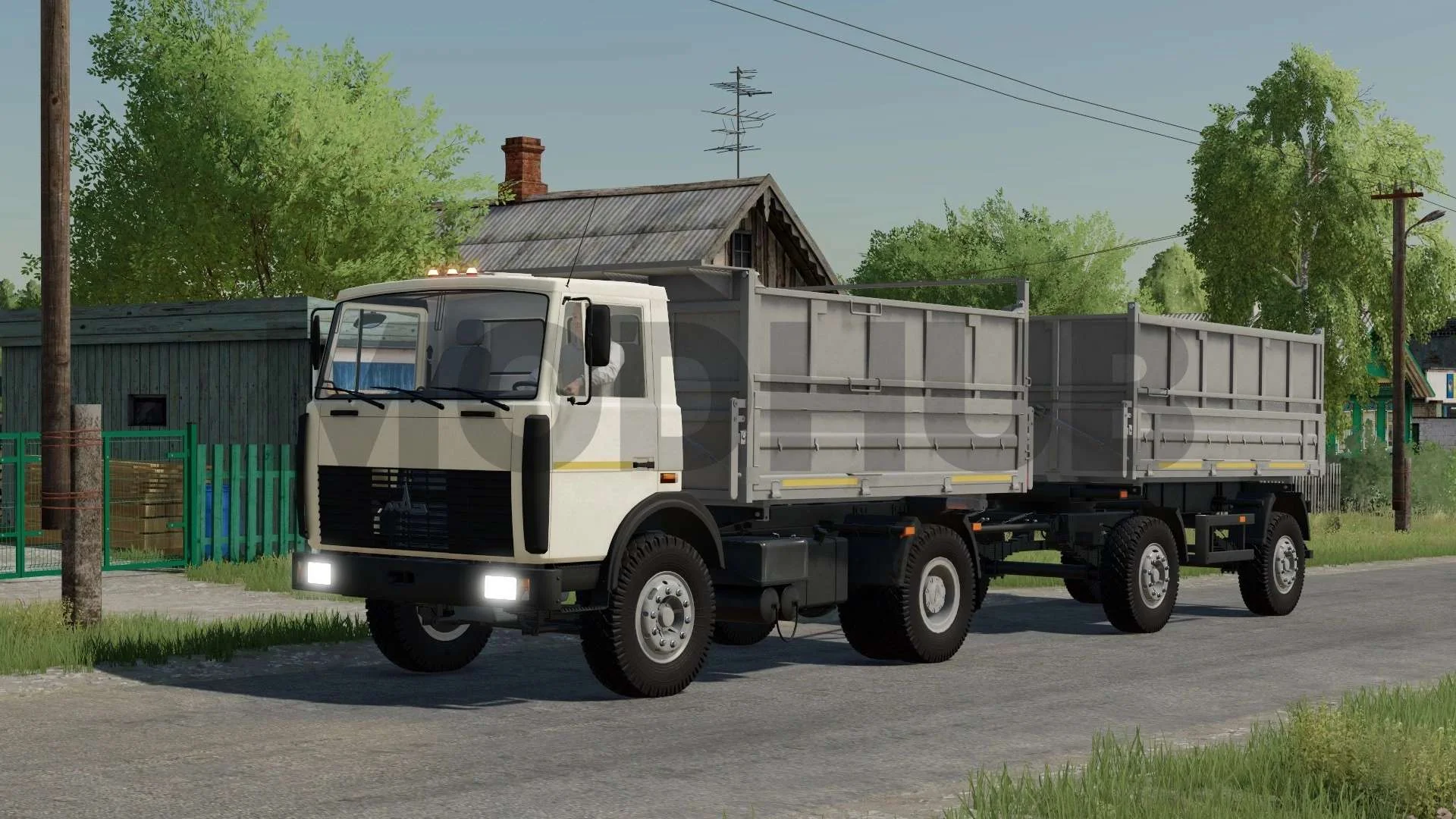 MAZ-5551 A2 v1.2 FS22 FS22 Mod Free Download