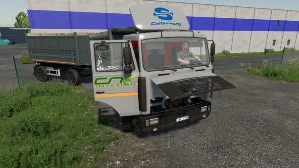 MAZ-5551A2 with interactive control v1.0 FS22 FS22 Mod Free Download