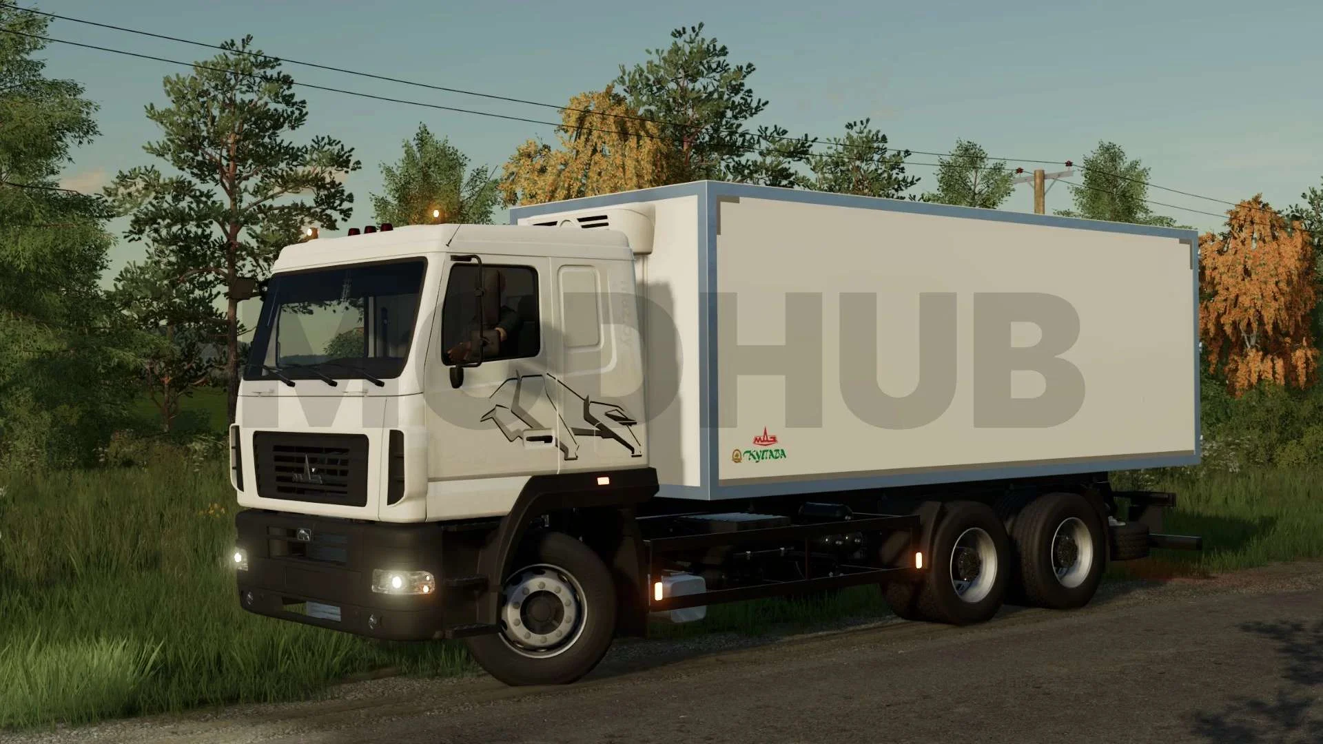 MAZ-6312 v1.0.0.1 FS22 FS22 Mod Free Download