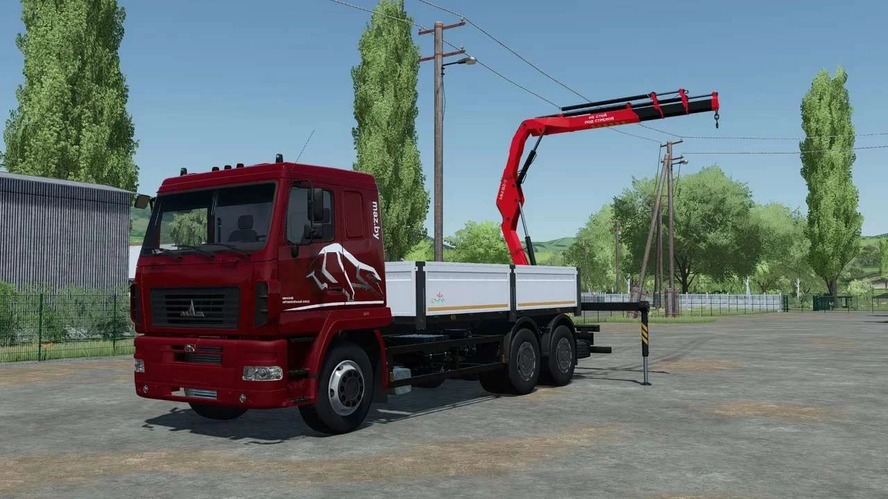 MAZ-6312 v1.14.x FS22 FS22 Mod Free Download