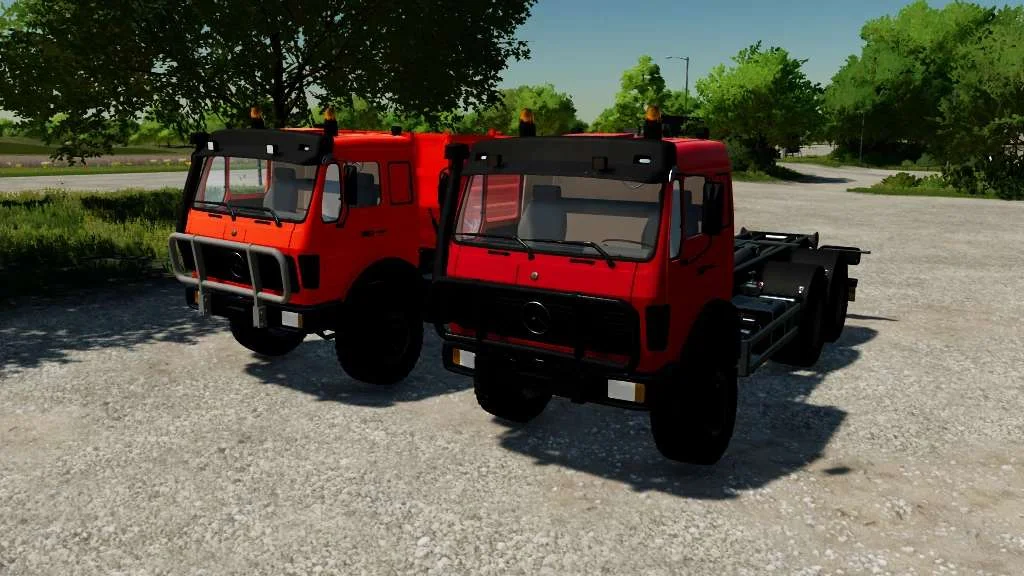 MB Agrar Trucks (SimpleIC) v1.0 FS22 FS22 Mod Free Download