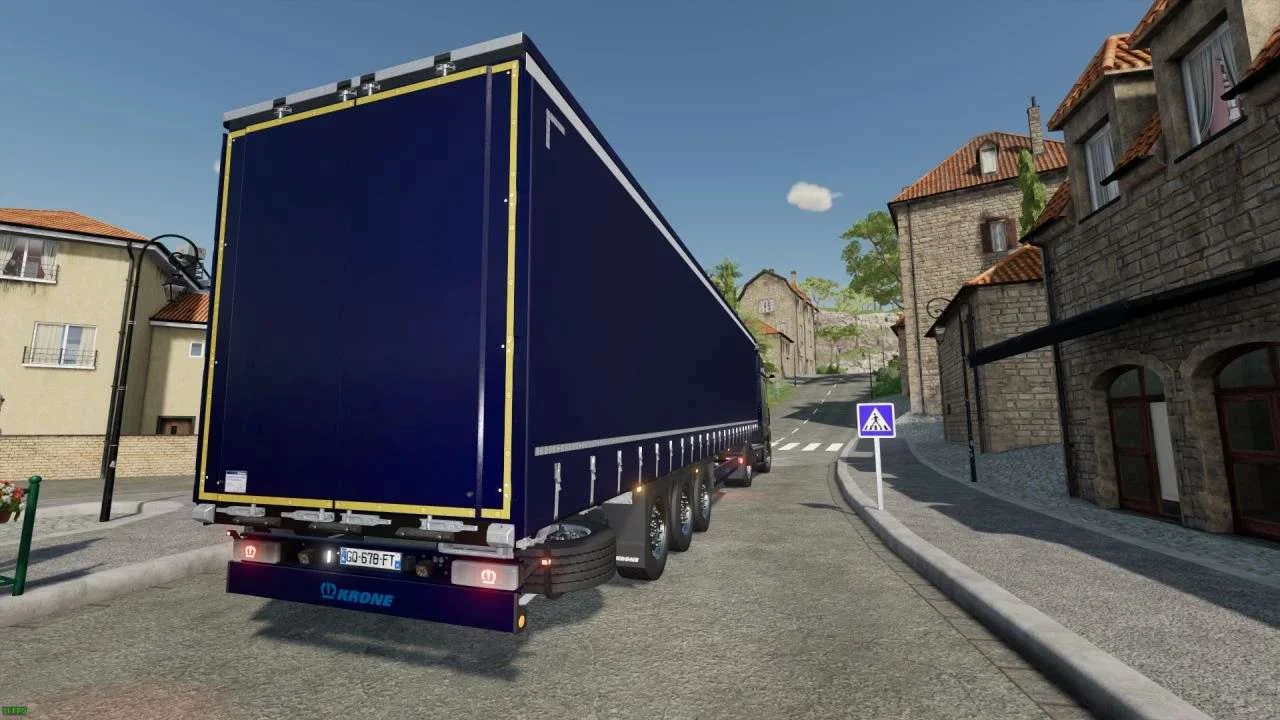 Mercedes Actros 2020 Kuehne + Nagel Group v1.0 FS22 FS22 Mod Free Download