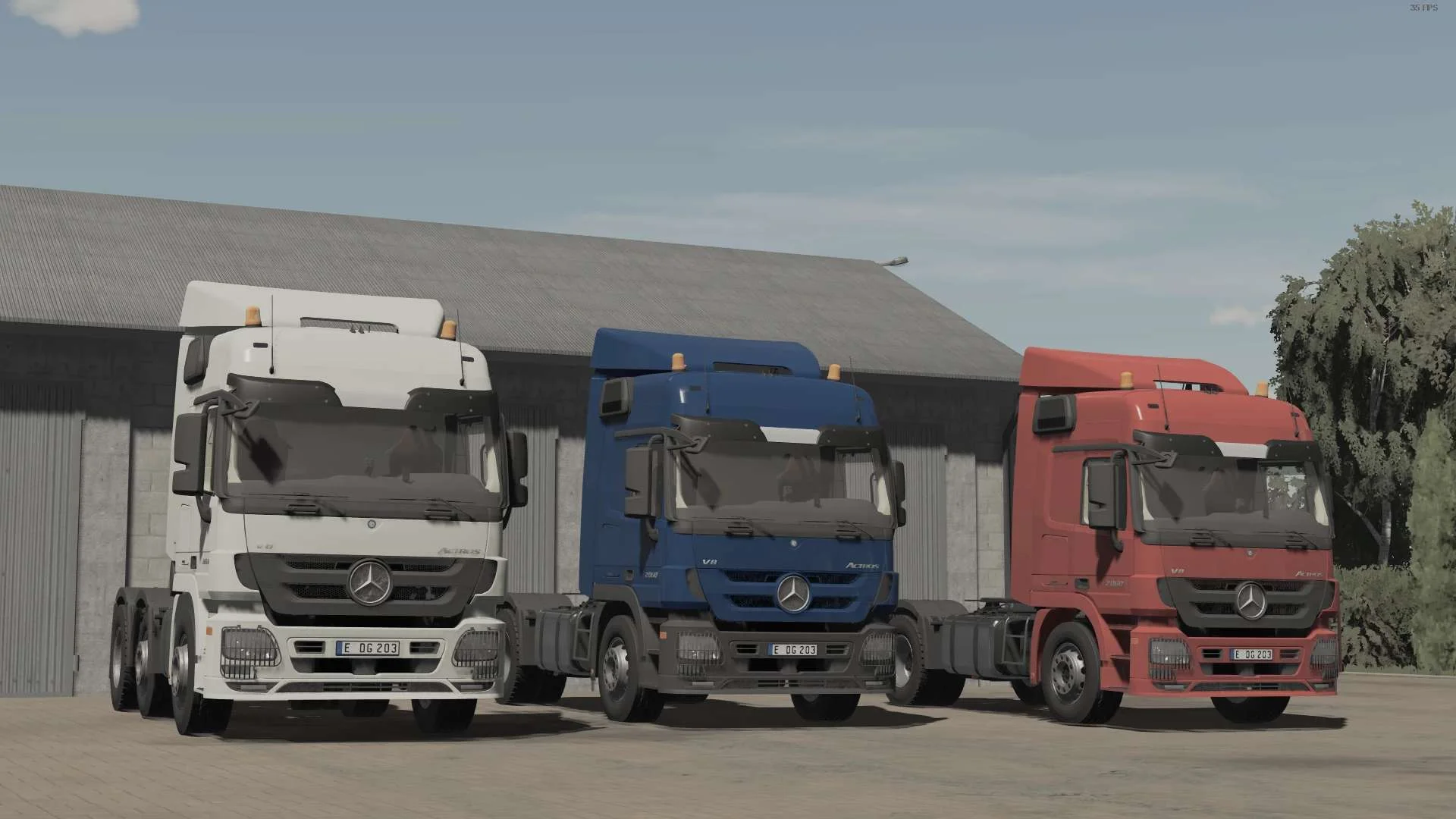 Mercedes Actros MP3 V1.0 FS22 FS22 Mod Free Download