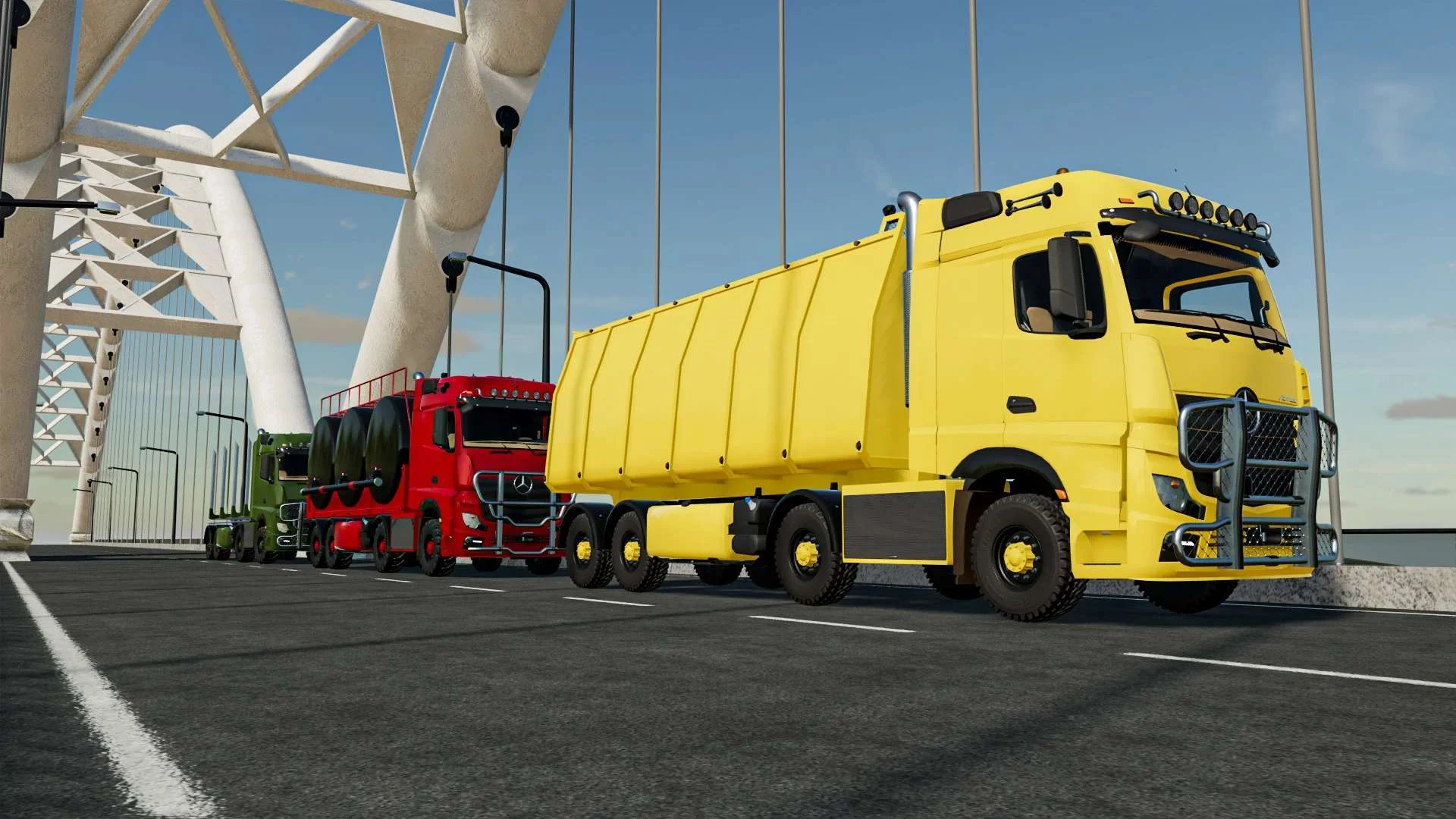Mercedes Actros Pack V1.0 FS22 FS22 Mod Free Download