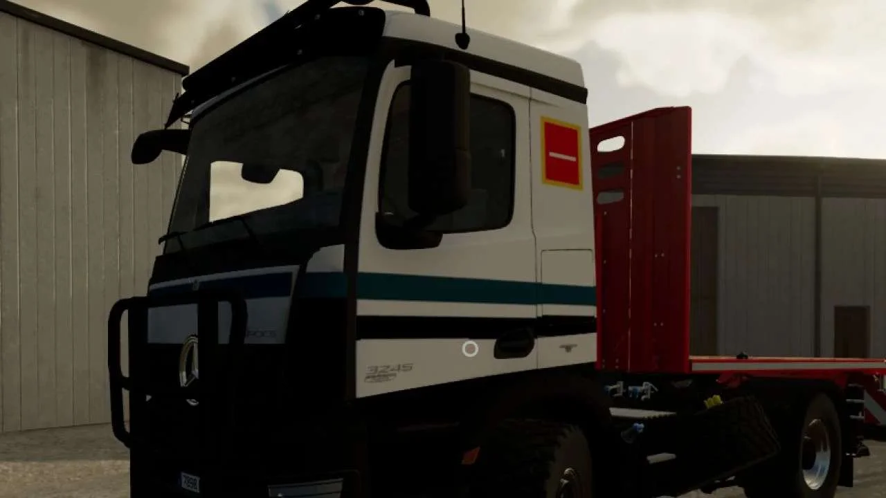 Mercedes Arocs Agrar v1.0 FS22 FS22 Mod Free Download