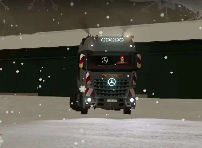 Mercedes Arocs SLT v1.0 FS22 FS22 Mod Free Download