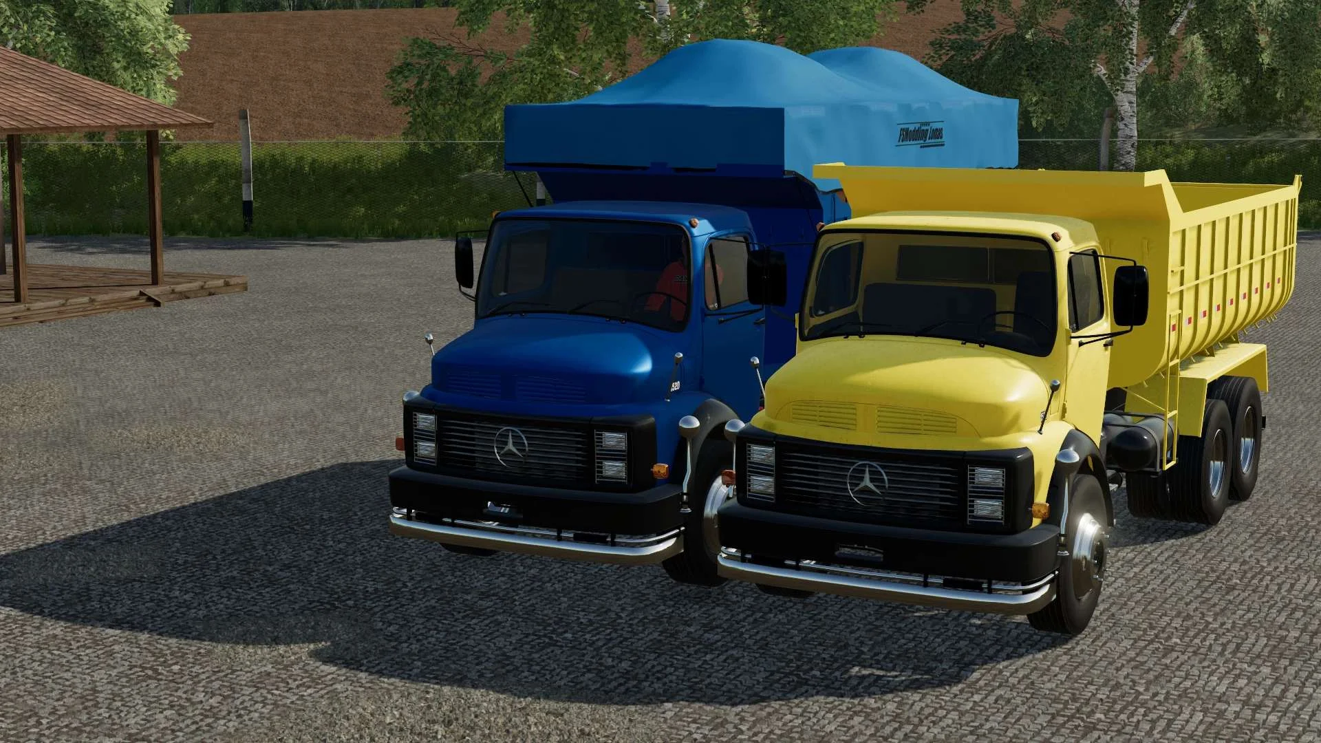 Mercedes Benz 1520 v1.0 FS22 FS22 Mod Free Download
