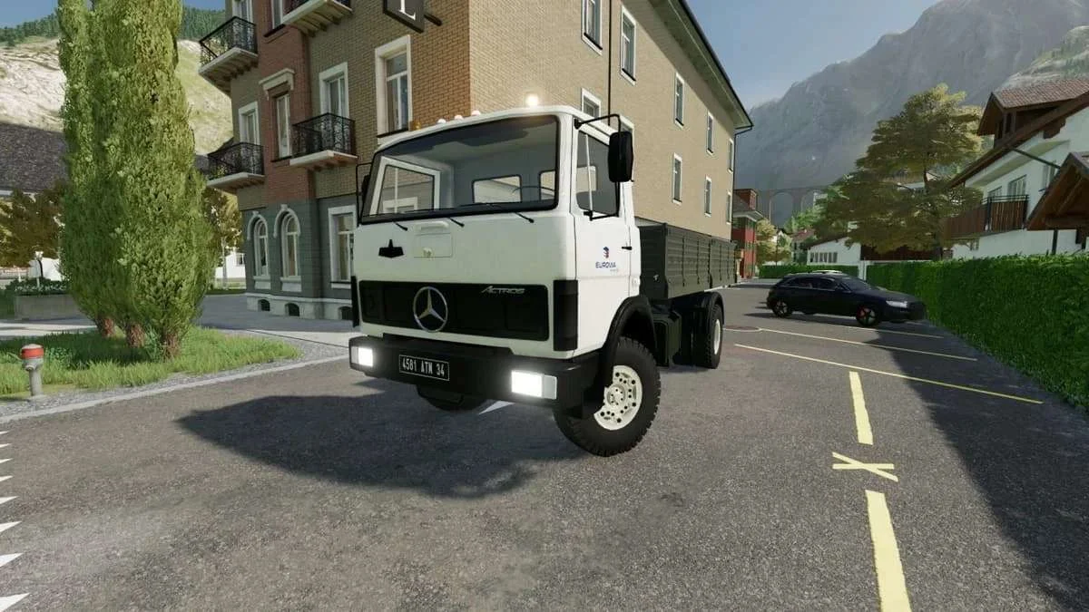Mercedes Benz 817 Eurovia v1.0 FS22 FS22 Mod Free Download