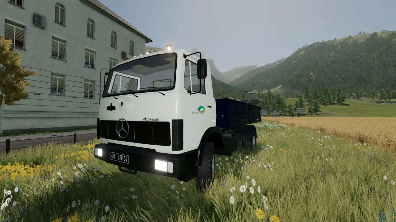 Mercedes Benz 817 Eurovia v3.0 FS22 FS22 Mod Free Download