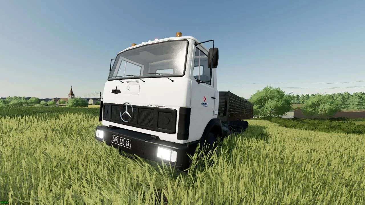 Mercedes Benz 817 Eurovia v4.0 FS22 FS22 Mod Free Download