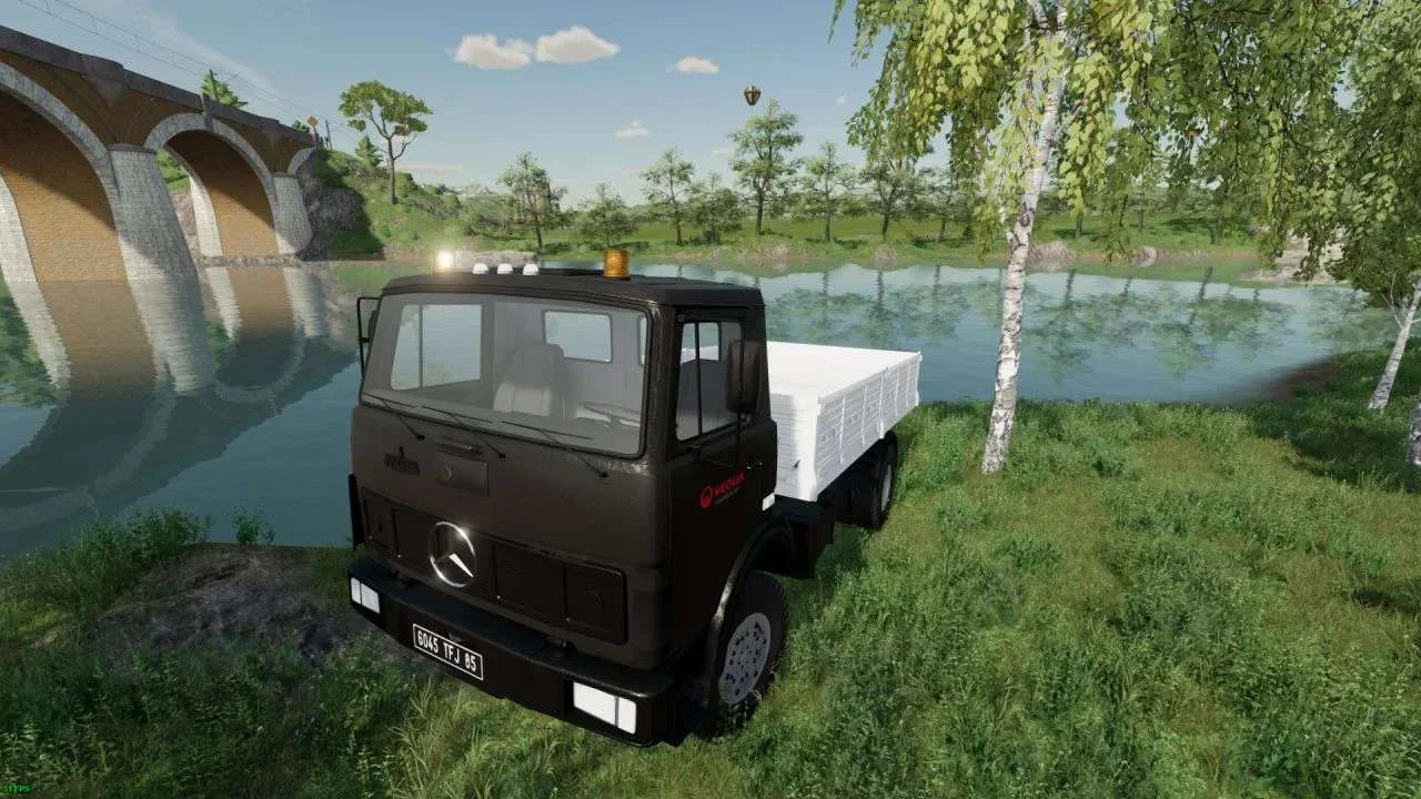 Mercedes Benz 817 Eurovia v6.0 FS22 FS22 Mod Free Download