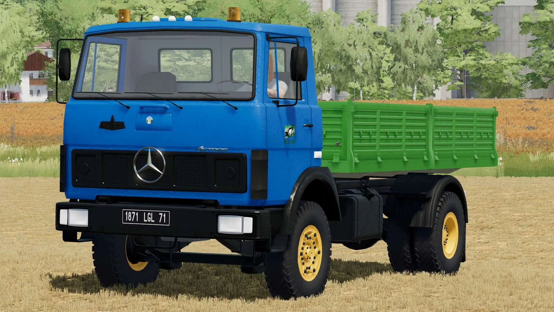 Mercedes Benz Actros 817 v1.0 FS22 FS22 Mod Free Download