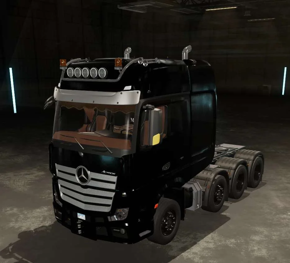 Mercedes Benz Actros SLT v1.0 FS22 FS22 Mod Free Download