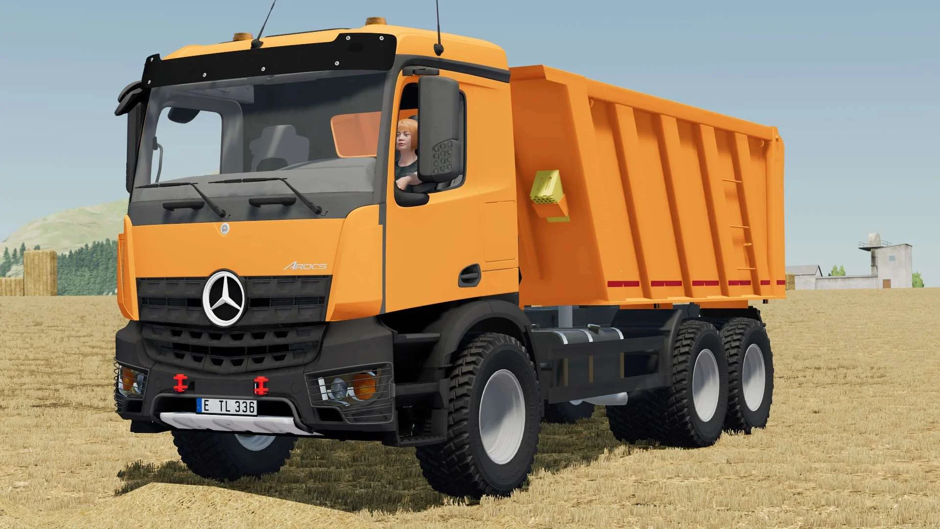Mercedes Benz Arocs Dump Truck v1.0 FS22 FS22 Mod Free Download